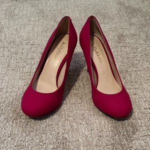Kelly & Katie Fuchsia Heels, Size 6, New Without Tags
